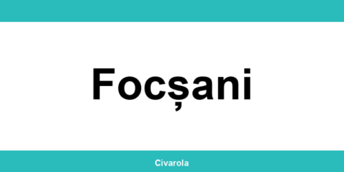 Serviciul de Stare Civilă Focșani: programare online