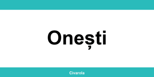 Serviciul de Stare Civilă Onești: programare online