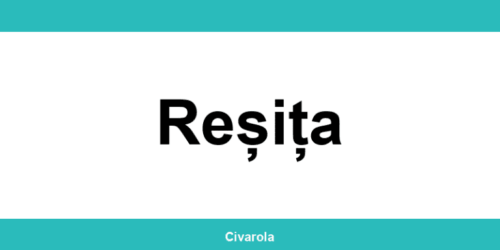 Serviciul de Stare Civilă Reșița: programare online