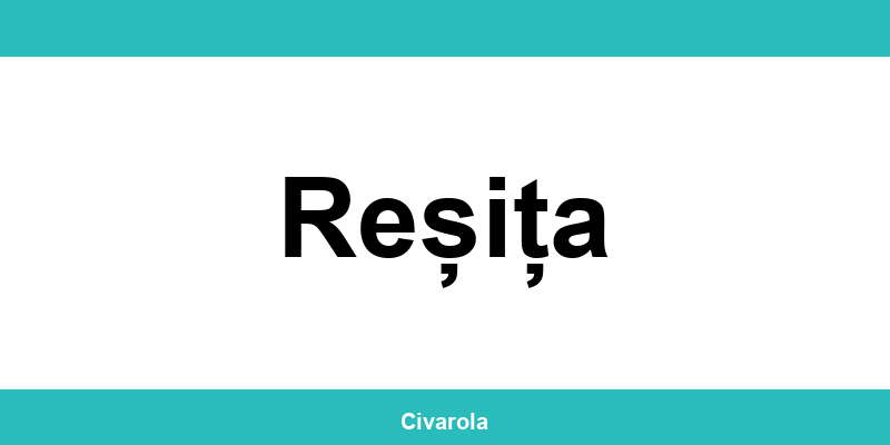 Serviciul de Stare Civilă Reșița: programare online