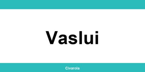 Serviciul de Stare Civilă Vaslui: programare online