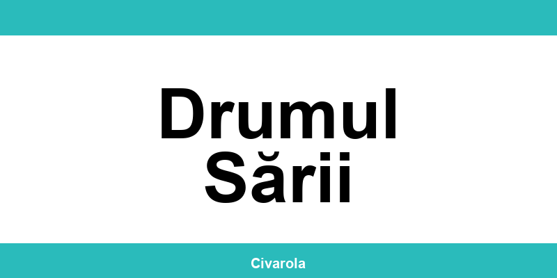 Serviciul de Stare Civilă Drumul Sării: programare online